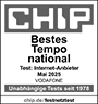 CHIP Bestes Tempo national