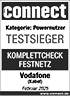 connect Testsieger Komplettcheck Festnetz
