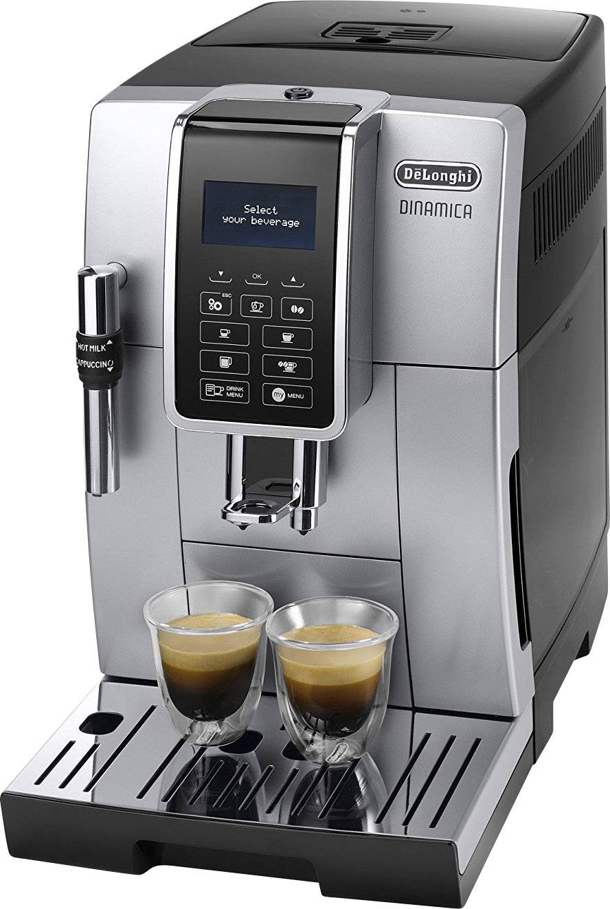 DeLonghi ECAM 350.35.SB - Dinamica 0132220019 Kaffeevollautomat Schwarz, Silber